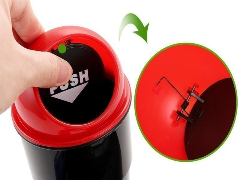 Car Dustbin Mini Car Trash Bin Car Ashtray