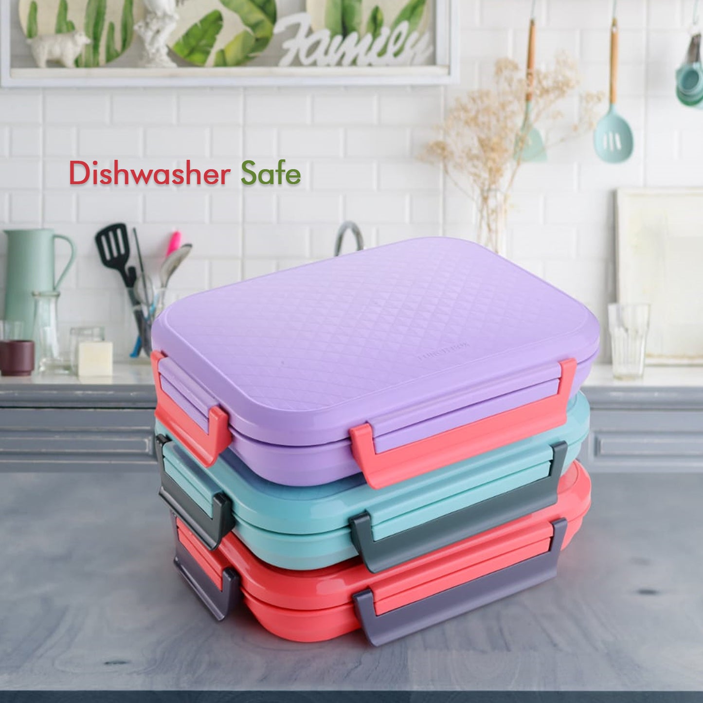 Lunch Box Plastic With Steel Plate Small Lunch Box High Quality Box For Kids School Customized Plastic Lunch Box For Girls Boy
