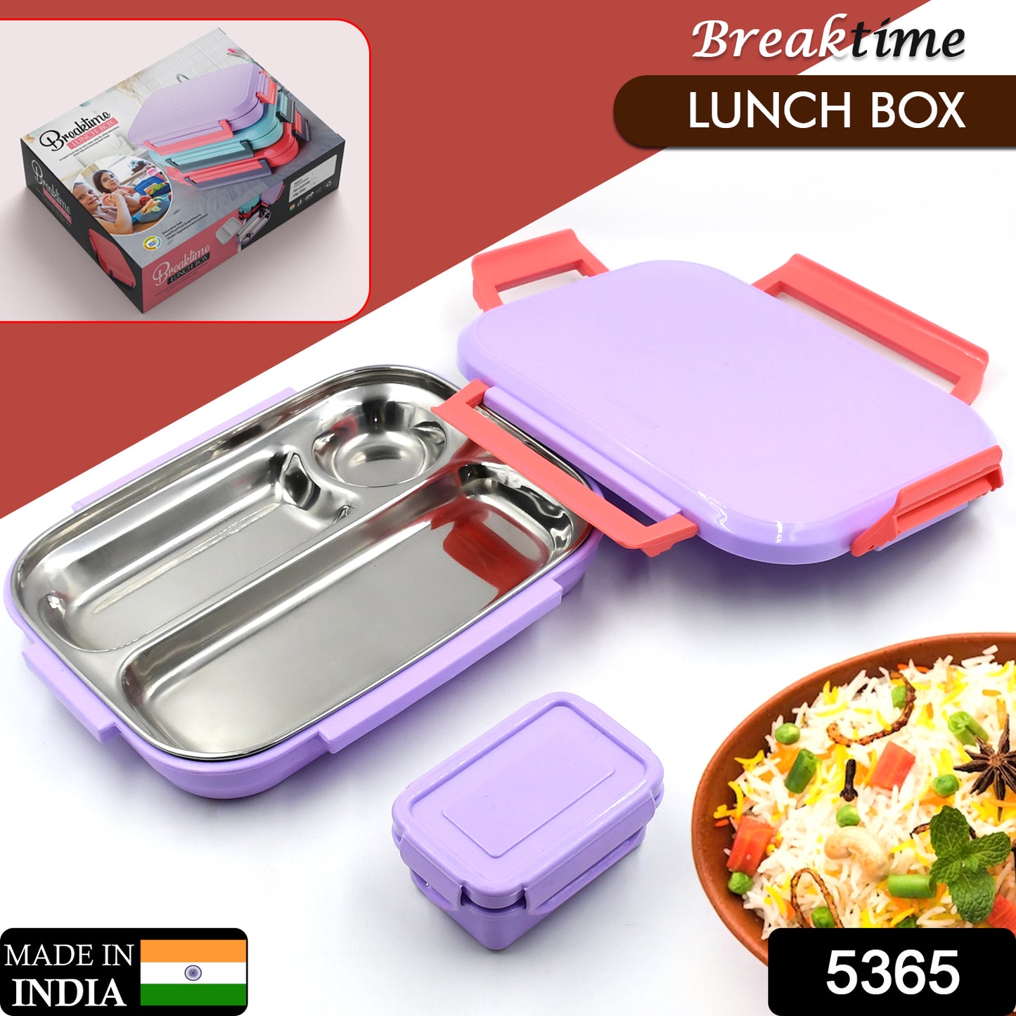 Lunch Box Plastic With Steel Plate Small Lunch Box High Quality Box For Kids School Customized Plastic Lunch Box For Girls Boy