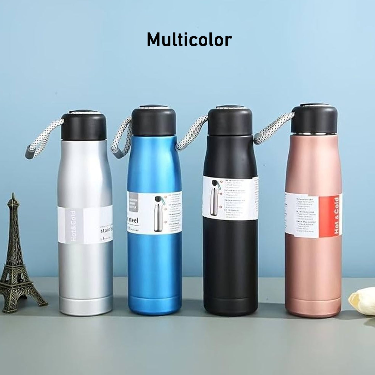 Double Wall Vacuum Insulated Water Bottle (550 Ml)